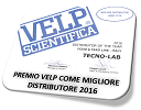 Premio Velp come Migliore Distributore del 2016 - strumenti da laboratorio - TecnoLab